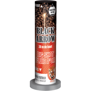 Black Arrow – Chandelles Monocoups 30 mm Pluie d’Or et Tonnerre F2 - La Boutique De L'artificier