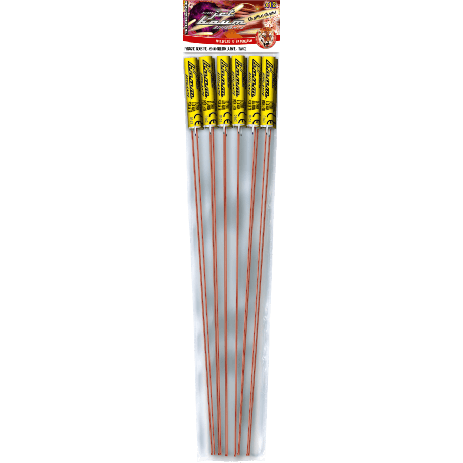 Fusées Jet Boum Sifflantes – Fusée Mythique à Effet Sonore F2 - La Boutique De L'artificier