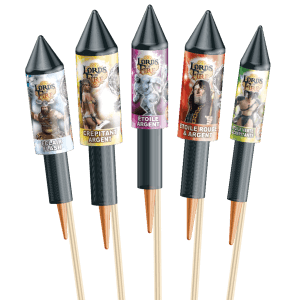 Zangor – Assortiment de 20 Fusées Puissantes Multicalibres F2 - La Boutique De L'artificier