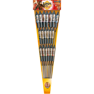 Colynn – Assortiment de 19 Fusées Multicolores et Argentées F2 - La Boutique De L'artificier