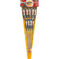 Gromm – Pack de 9 Fusées Gros Calibres 35 à 45 mm F2 - La Boutique De L'artificier