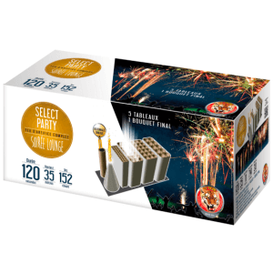 Feu automatique Soirée Lounge – Batterie 6 modules – 2 minutes de spectacle F3 - La Boutique De L'artificier