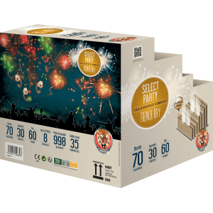 Feu automatique French Bay – Batterie multi-niveaux 4 modules – 70 sec F3 - La Boutique De L'artificier