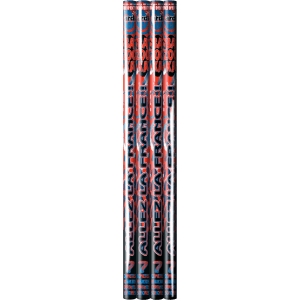 4 CHANDELLES BAZOOKA ALLEZ LA FRANCE - La Boutique De L'artificier