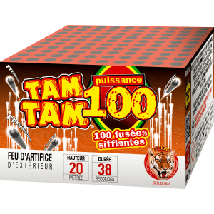 Compact TAM-TAM 2 – 100 Coups de Sifflets Stridents - La Boutique De L'artificier