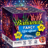 Compact BAHAMAS FANCY – Comètes Traçantes Sifflantes et Tourbillonnantes - La Boutique De L'artificier
