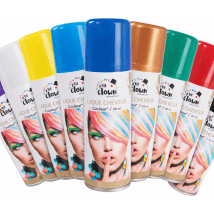 Laque Cheveux Carnaval & Spray Coloré de Fête | La Boutique De L'artificier